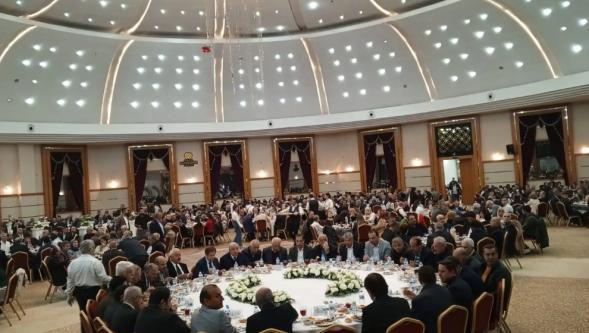 Ağbaba'nın iftarına yoğun katılım!