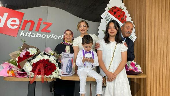 Fatma Ersekman, İlk Şiir Kitabının Galasında Okuyucularıyla Buluştu
