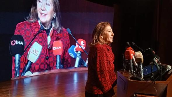 İnönü'nün  torunu Gülsün Bilgehan Malatya'dan konuştu!
