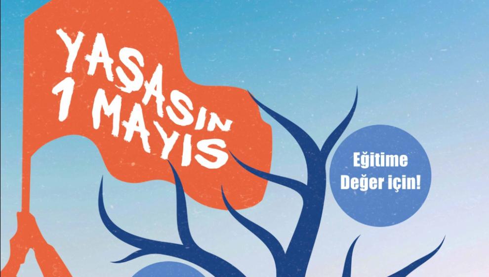 Malatya’da KESK ve Emek Platformu'ndan 1 Mayıs Kutlaması