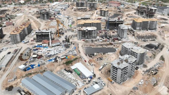 Taştepe'ye 1015 konut, 40 dükkan, 1 fırın yapılıyor