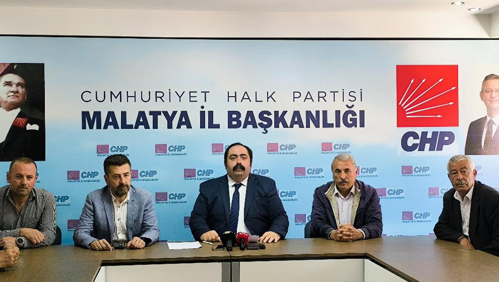 CHP İl Başkanı Yıldız, “Malatya üretmezse, Türkiye kaybeder