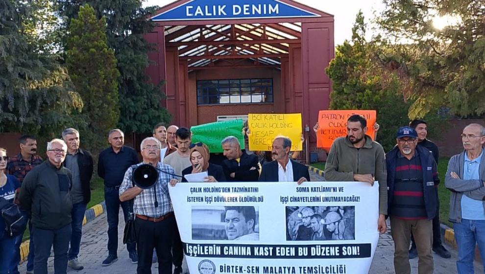 İşçinin canına kast eden düzene son verilmeli