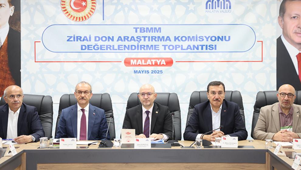 Zirai Don Olayını Araştırma Komisyonu Malatya'da saha çalışması yaptı
