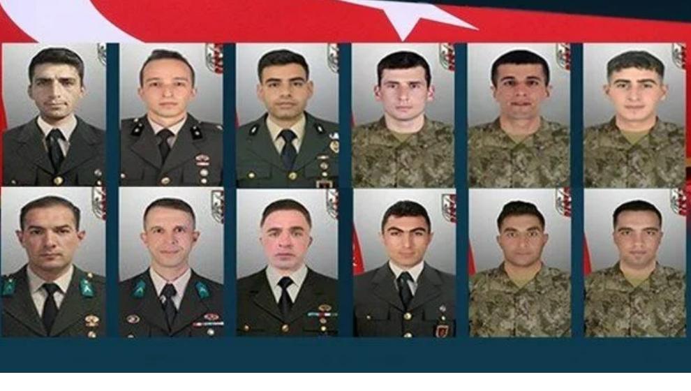 Malatya'nın yüreği yanmıştı, 12 askerin şehadetiyle ilgili idari tahkikat başlatıldı