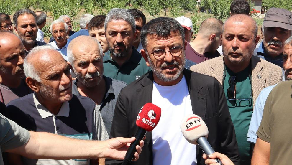 CHP'li Ağbaba üreticiyi dinledi: 