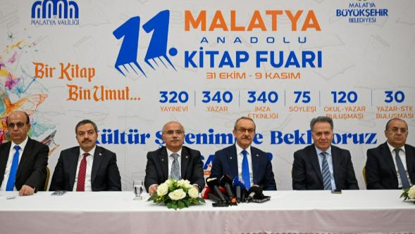 11.Anadolu Kitap Fuarı 31 Ekim'de kitapseverlerle buluşacak