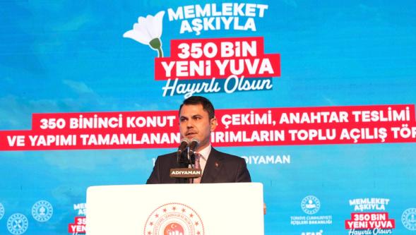 Malatya'da 21 bin 760 konut ve iş yeri teslim edildi