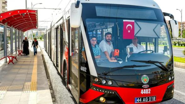 Malatya'da 22 trambüse 'Erişilebilirlik Belgesi' verildi