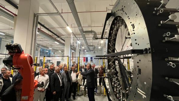 MTSO heyeti Bursa Model Fabrikada incelemelerde bulundu