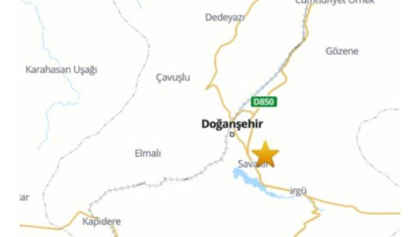 Doğanşehir güne depremle uyandı!