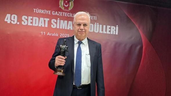 Prof. Dr. Sezai Yılmaz Sağlık Bilimleri Alanında Ödüle Layık Görüldü