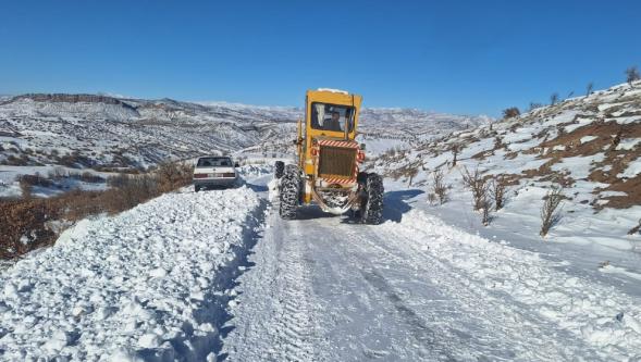Malatya'da 117 mahalle yolu ulaşıma açıldı