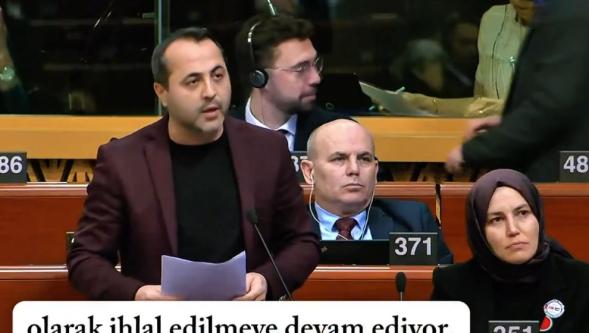 Milletvekili Babacan, Avrupa Konseyi Parlamenterler Meclisi'nde Gazze'yi konuştu!