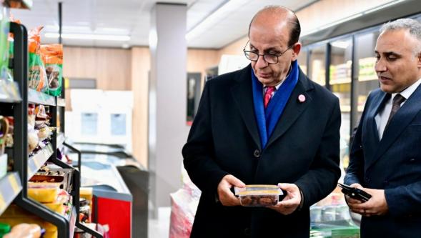 Başkan Geçit gıda denetimlerine katıldı