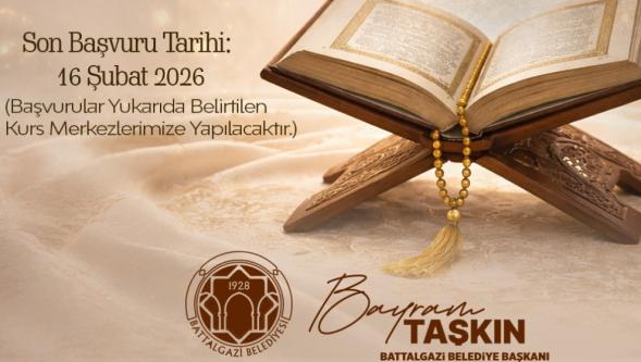 Battalgazi Belediyesi Mukabele Okumaları için başvuruları alıyor