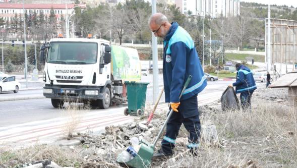 Battalgazi'de temizlik çalışmaları artırıldı