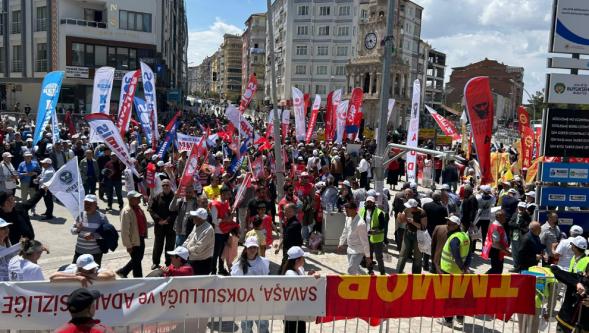 Malatya'da 1 Mayıs coşkuyla kutlandı!